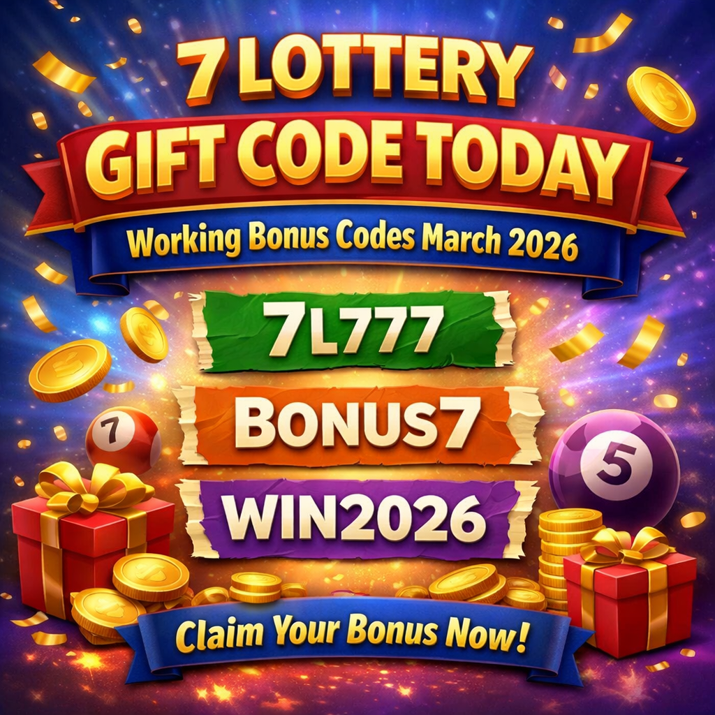 7 Lottery Gift Code Today